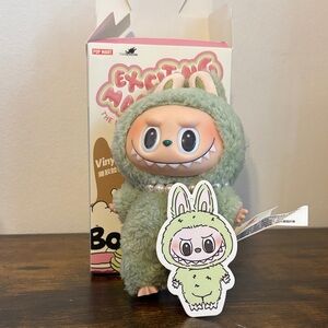 POP MART- The Monsters “Exciting Macaron” Green Grape *authentic, NOT SEALED*